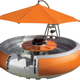 Image for article titled iREV, the Bumper Boat With a Built-In Grill